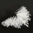 100PCS 0.2ml Graduated Pipettes Dropper Polyethylene for Experiment Medical