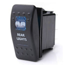 Car Boat ARB Carling Dual LED Back Light Rocker Switch SPST ON-OFF 12/24V C