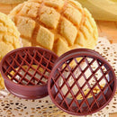 Pine Bun Cutter Plastic Bread Mold Biscuit Stamp Mould Pastry Baking Too â„–[