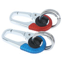 Keychain key ring hook outdoor stainless steel buckle carabiner climbing  RS Gw