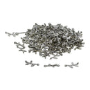 100Pcs Leaf Veins Charm Pendant Dainty Dangle Crafting Accessories for Necklace
