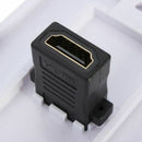 WHITE HDMI LEAD WALL PLATE FULL HD 1080p TV CABLE FACEPLATE SOCKET CONNECTO
