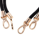 2pcs Bag Accessories Repair Replacements Handle Rope Handbag Straps Black