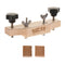DIY Guitar Bridge Clamp with Rosewood Bridge for Acoustic Guitar Repair Tool