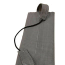 Grey Alloy Padded Fabric Head Cushion Headrest for Folding Recliner Lounge Chair