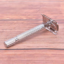 Double-Sided Stainless Steel Razor Blade Razor For Men 1 Blade Holder+10 Bla Bj