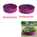 35&50 inch Raised Garden Bed Grow Bags Pot Wide Use EASY TO STORAGE Purple