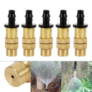 1pcs Micro Drip Irrigation Misting Brass Nozzle Garden Spray Cooling PartsB Kw