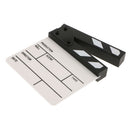 Acrylic Plastic 6.5x6.0inch 16.5x15.2cm Dry Erase Director's Film Clapboard Cut