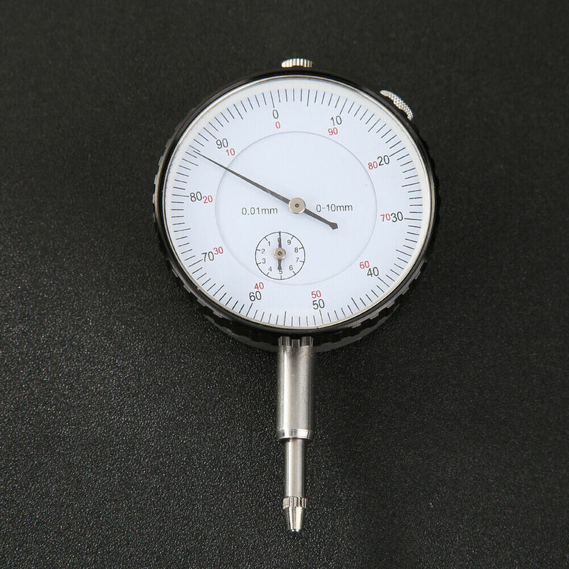 0.01mm High Accuracy Dial Test Indicator Round Measurement Gauge (0-10mm)