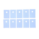100pcs TO-220 Silicon Rubber Pad Insulation Silicon Heatsink Silicon Sheet OZ