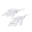 Women Leave Shape Multi-Layer Dangle Earrings G2T8