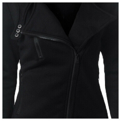 Women Autumn Winter Sweatshirt Zipper Hooded Jacket Hoodie Women's Hoodie S Q9R9