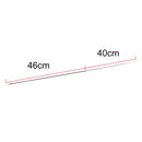 46cm 2intervals Fishing rod Spare tips Solid and hollow carbon rod Accessories F