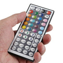 44 keys Wireless IR Remote control with receiver for 5050 3528 RGB SMD LED  B9Y8