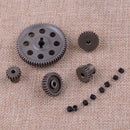 Steel Differential Main Gear Motor Pinion Cogs Set fit for HSP 1/10 Racing Cars