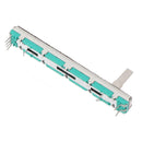 5Pcs Double 75MM Straight Slide Potentiometer B103 Mixer Fader B10KB Nw