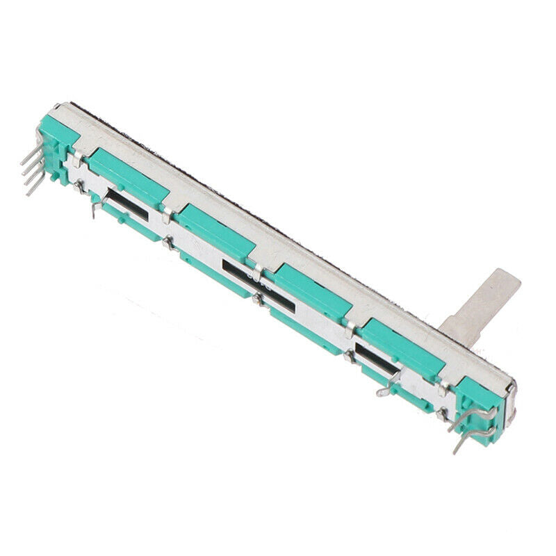 5Pcs Double 75MM Straight Slide Potentiometer B103 Mixer Fader B10KB Nw