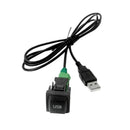 Car Player Radio Usb Switch Button Usb Converter Cable Adapter For The Publ Q6A3