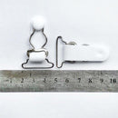 10pack Women Garter Belt Grips Stockings Suspenders Hooks Straps 26mm White