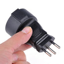 Italy Switzerland to EU Germany Plug Power Adapter 3-Pin Socket For Travel 10A