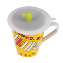 Creative Cartoon Anti-Dust Cup Cover Silicone Sealing Cactus Coffee Lid Cap A