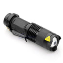 Portable UV Ultra Red LED Flashlight Zoomable Focus Blacklight Torch Light Lamp