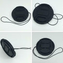 55mm Snap-On Front Lens Caps Cover with String For all types of front-lens lense