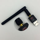 150Mbps High Speed USB WiFi Wireless LAN Adapter Long Range 2dBi Anten DVA