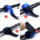 5pcs Rod Wraps Ties Pike Coarse Fishing Rod Strap Lead Carp Pole Sea Straps Z2R9