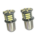 2 Pieces Car BA15S 1156 21LED Turn Signal Backup Reverse Light 6000K White