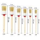 Auto Detailing Brush Set 12 Pcs,Car Cleaner Brush Set Including Natural Boa M8E5