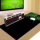 900x300mm Extended Gaming Large Mouse Pad XXL Big Size Desk Mat Black&Green Ew