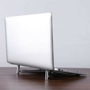 Portable Aluminum Alloy Laptop Stand Bracket Cooling Holder Dock Pc Pad Not