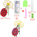 DIY Ladybug Diamond Painting Luminous Switch Stickers Bedroom Wall Decals