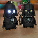Star Wars Darth Vader Light Up LED With Sound Keyring Keychain Key Chain Gift
