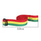 Adjustable Pure Cotton Rainbow African Drum Strap 5Cm Width 3.2M Length Dje