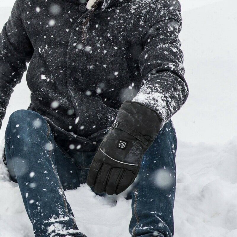 Winter Outdoor Sports Rechargeable Battery Heating Gloves Three-Speed ThermoK3N5