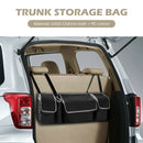4-Pocket Car Trunk Rear Seat Back Organizer Storage Bag Auto Stowing Tidying