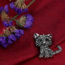 Alloy Crystal Cute Cat Brooches Clothing Pin Party Garment Accessories A