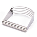 Stainless Steel Pastry Dough Cutter  Flour Mixer Whisk Kitchen TEUSTEUS