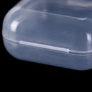 50pcs Earplugs Container Craft Organiser square shape Box Storage Plastic box ME