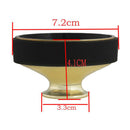 1x Golden Alto Saxophone Mute Silencer Damper for Woodwind Beginner Practice