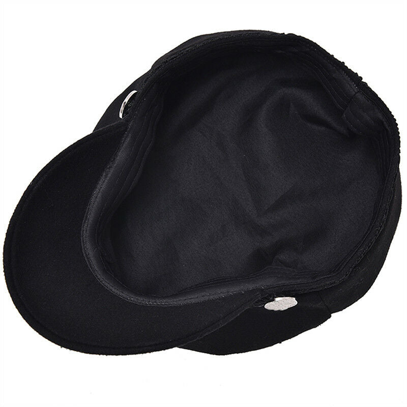 Ladies Womens Girls Wool Blend Baker Boy Peaked Cap Newsboy Hat Beret Fash laTEU