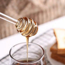 1pc Honey Stir Mixing Handle Jar Stirrer Practical Plastic Dipper Honey Stick AU