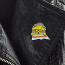 Creative Dog Reading Book Brooch Animal Badge Jacket Clothing Backpack Pins