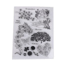 Transparent Clear Stamps Pavilion and tree for DIY Scrapbooking Card Making ME