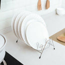 Dish Drying Rack Kitchen Dishes Rack & Plate Holder Dish Drainer C3J8