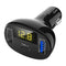 Type C+Qc3.0 Car Charger Quick Charger 3.0 Car Dual Usb And Type C Radio ModP6X9