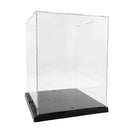 Clear Acrylic Display Case with Black Base, 8.27x8.46x10.24inch